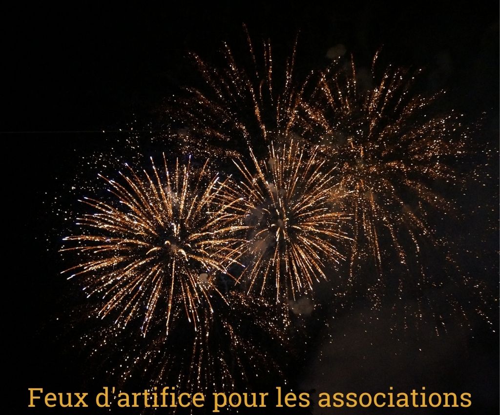 feux artifice pour les associations - 1001 artifices